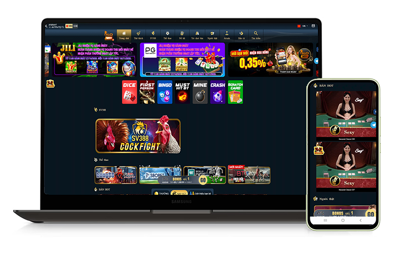 Bố cục thao tác ALO789 thiết kế theo hành vi người chơi