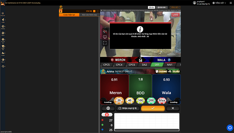 Cược đá gà trực tuyến ALO789 với nhiều loại kèo phổ biến