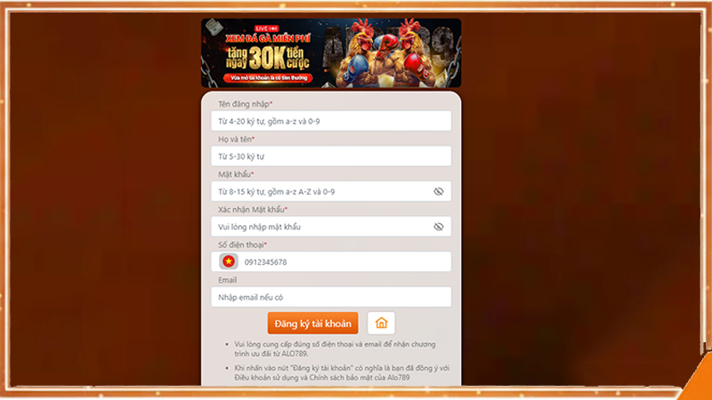Đăng ký alo789