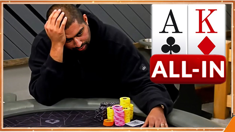 Rủi ro all in Poker khi đánh giá nhầm sức mạnh bài đối thủ