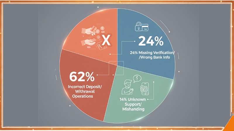 Thống kê lỗi nạp rút và xử lý sai quy trình trên ALO789