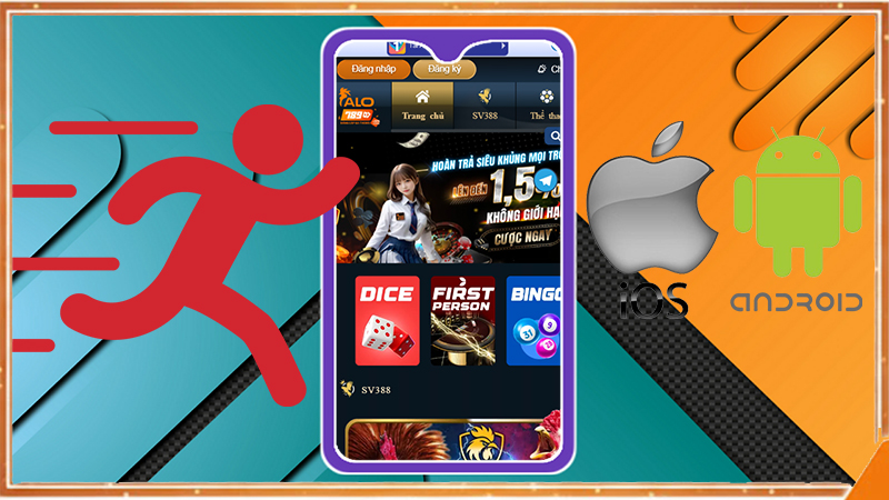 Tốc độ phản hồi tải app ALO789 nhanh ổn định trên Android iOS
